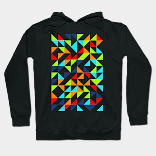 Aesthetic Geometric Pattern - Triangle #3 Hoodie